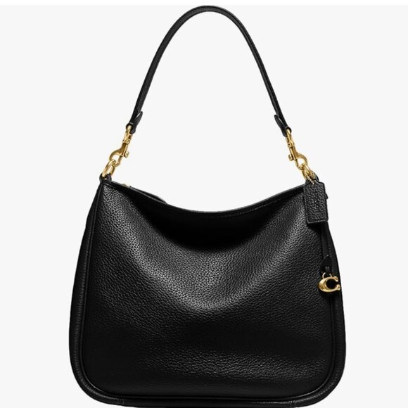 Coach Cary Shoulder bag.  Black with gold hardware - Picture 1 of 14